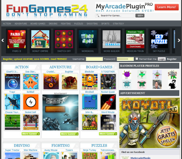 FlashGames : Flash Games Empire : Free Internet Games  Free internet games,  Free online games, Platform game